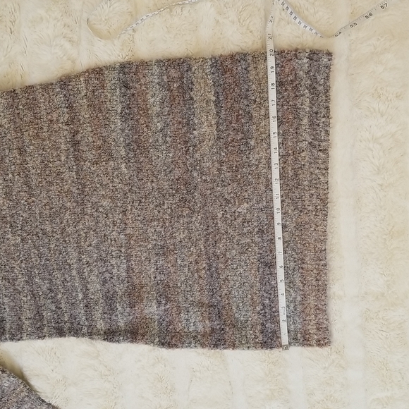 Rachel Zoe Turtleneck Knit Sweater Dress size L - Picture 12 of 13